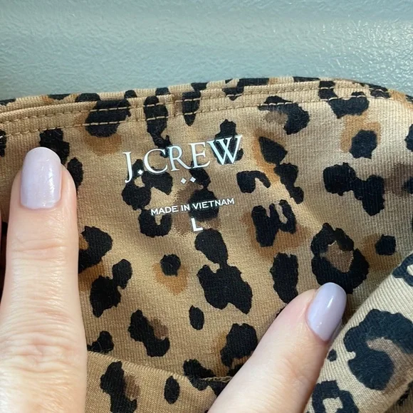 J Crew Leopard Leggings - Picture 5 of 7